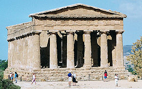 Il Tempio della Concordia ad Agrigento